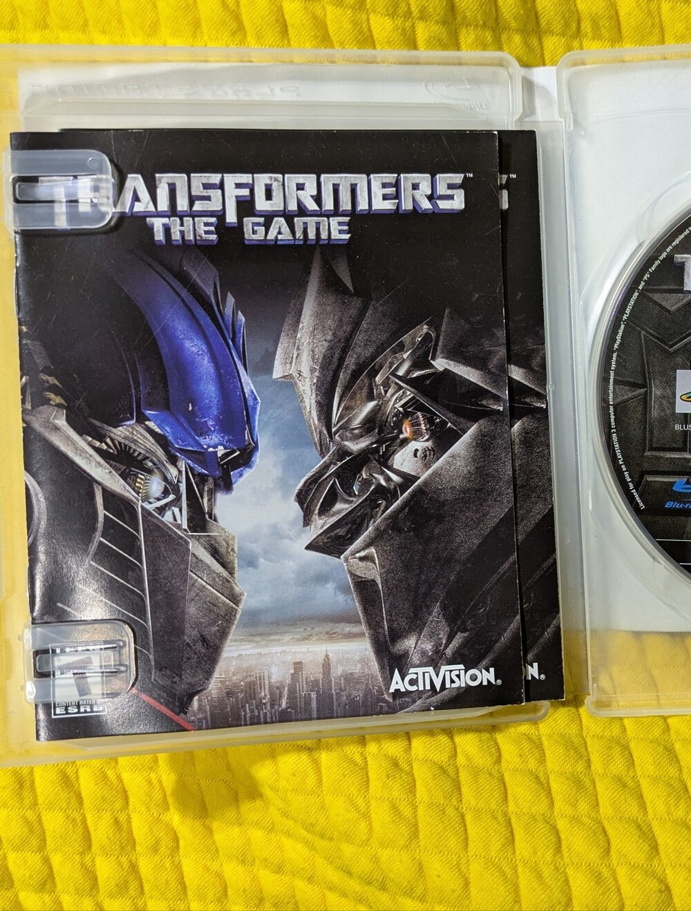 TRANSFORMERS The Game | Sony PS3 Black Label | CIB | VG - Picture 2 of 4